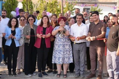 Eşbaşkan Bucak, Sahipsiz Hayvan Bakım Evi a&ccedil;ılışına katıldı