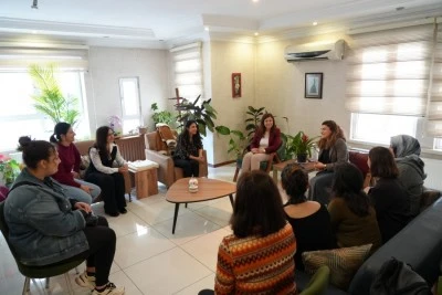 Eşbaşkan Bucak&rsquo;tan Rosa Kadın Derneği&rsquo;ne ziyaret