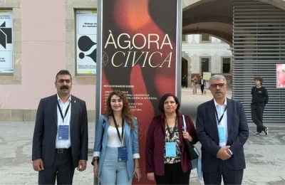 Eşbaşkan Hatun, Barcelona&rsquo;da Agora Civica etkinliğine katıldı