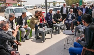 Eşbaşkan Hatun Karamus Mahallesi&rsquo;nde yurttaşlarla bir araya geldi