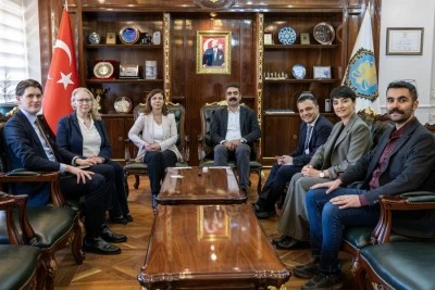 Eşbaşkanlar, İsve&ccedil; B&uuml;y&uuml;kel&ccedil;i Vekilini ağırladı