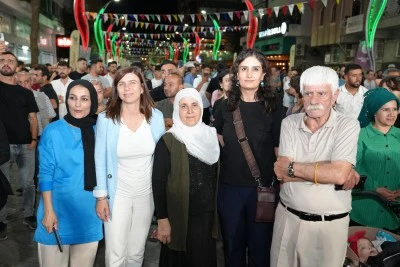 Eşbaşkanlar, K&uuml;lt&uuml;r ve Sanat G&uuml;nleri etkinliğine katıldı