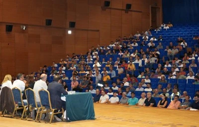 Eşbaşkanlar, personel buluşmasının ilkini ger&ccedil;ekleştirdi