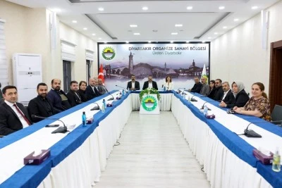 Eşbaşkanlardan OSB&rsquo;nin yeni y&ouml;netimine tebrik ziyareti