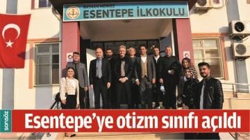 Esentepe&rsquo;ye otizm sınıfı a&ccedil;ıldı