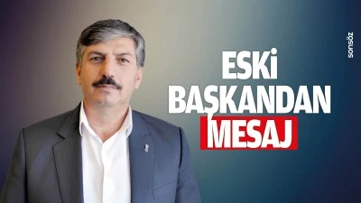 Eski başkandan mesaj