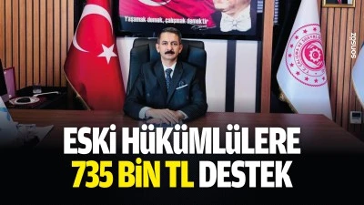 Eski h&uuml;k&uuml;ml&uuml;lere 735 Bin TL destek