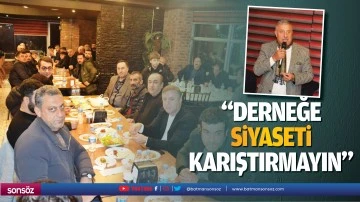 Eski Vekil Faris &Ouml;zdemir; &ldquo;Derneğe siyaseti karıştırmayın&rdquo;