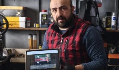 Esnaf, AA'nın "Yılın Kareleri" oylamasına katıldı
