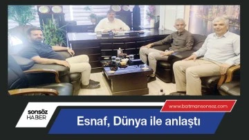 Esnaf, D&uuml;nya ile anlaştı