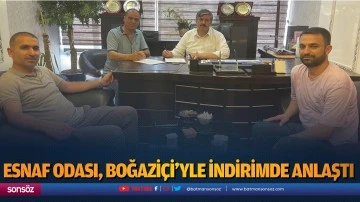 Esnaf Odası, Boğazi&ccedil;i&rsquo;yle indirimde anlaştı