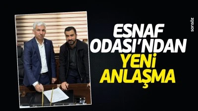 Esnaf Odası&rsquo;ndan yeni anlaşma