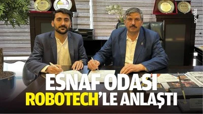 Esnaf Odası, Robotech&rsquo;le anlaştı