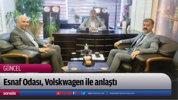 Esnaf Odası, Volskwagen ile anlaştı