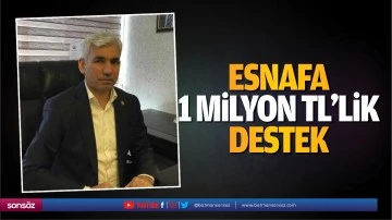 Esnafa 1 milyon TL&rsquo;lik destek&hellip;