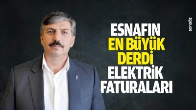 Esnafın en b&uuml;y&uuml;k derdi elektrik faturaları&hellip;