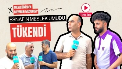 Esnafın meslek umudu t&uuml;kendi