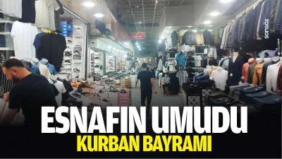 Esnafın umudu kurban bayramı