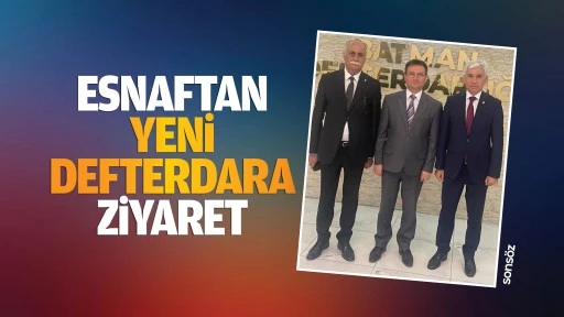 Esnaftan yeni defterdara ziyaret&hellip;