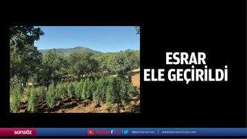 Esrar ele ge&ccedil;irildi