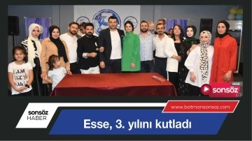 Esse, 3. yılını kutladı