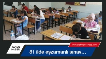 Eşzamanlı sınav&hellip;