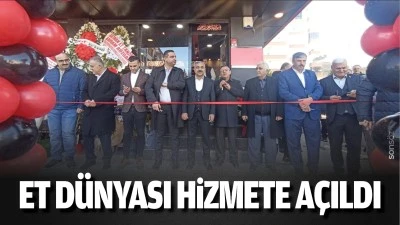 Et D&uuml;nyası hizmete a&ccedil;ıldı 