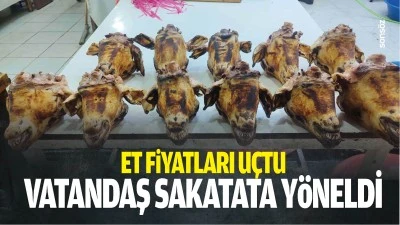 Et fiyatları u&ccedil;tu, vatandaş sakatata y&ouml;neldi