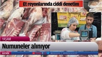 Et reyonlarında ciddi denetim