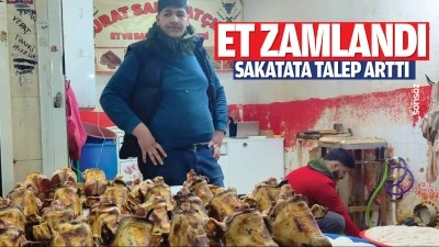 Et zamlandı, sakatata talep arttı