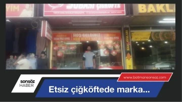Etsiz &ccedil;iğk&ouml;ftede marka...