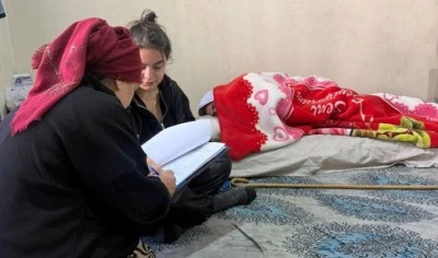 Evde bakım hizmeti alan ailelere ziyaret