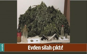 EVDEN SİLAH &Ccedil;IKTI!