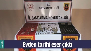 EVDEN TARİHİ ESER &Ccedil;IKTI