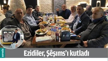 EZİDİLER, Ş&Ecirc;ŞIMS&rsquo;I KUTLADI