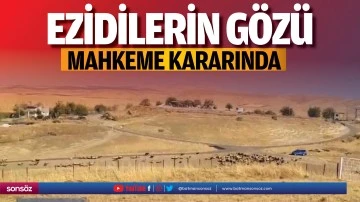 Ezidilerin g&ouml;z&uuml;, mahkeme kararında