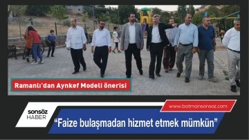 &ldquo;faize bulaşmadan hizmet etmek m&uuml;mk&uuml;n&rdquo;