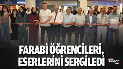 Farabi &Ouml;ğrencileri, eserlerini sergiledi