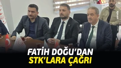 Fatih Doğu&rsquo;dan STK&rsquo;lara &ccedil;ağrı