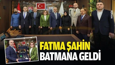 Fatma Şahin, Batmana geldi