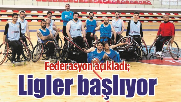 FEDERASYON A&Ccedil;IKLADI; LİGLER BAŞLIYOR