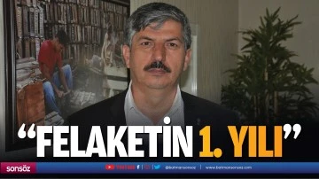 &ldquo;Felaketin 1. yılı&hellip;&rdquo;