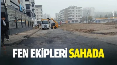 Fen Ekipleri sahada&hellip;