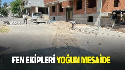 Fen Ekipleri yoğun mesaide