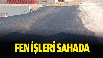 Fen işleri sahada