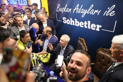 Fenerbah&ccedil;e Kul&uuml;b&uuml; Başkan Adayı Aziz Yıldırım, Şanlıurfa'da konuştu: