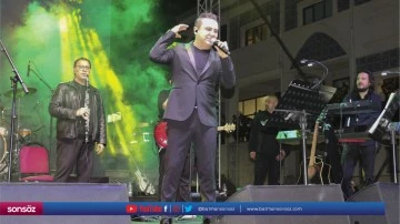 Ferhat G&ouml;&ccedil;er, Şırnak'ta konser verdi