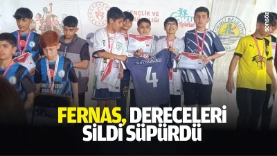 Fernas, dereceleri sildi s&uuml;p&uuml;rd&uuml;