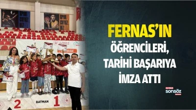 Fernas&rsquo;ın &ouml;ğrencileri, tarihi başarıya imza attı