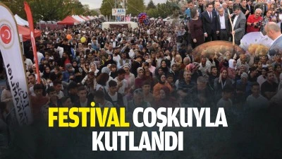 Festival coşkuyla kutlandı
